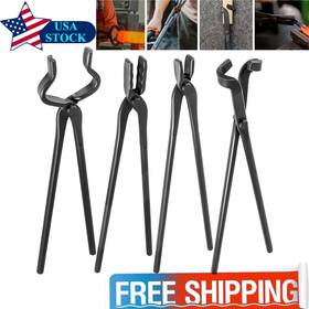 Pmqp05401 Pm-auto Knife Making Tongs Set Knifemaking Blacksmith Anvil Forge Vise Bladesmith Tools