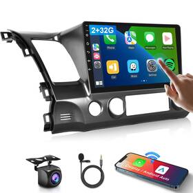 A7170a3196a4mi2 Podofo 2g 32g Car Stereo For Honda Civic 2006 2007 2008 2009 2010 2011 With Wireless