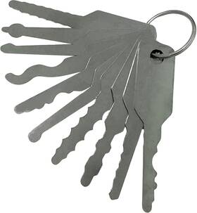 Poeihv 445017417404 10 Pcs Hook Set Repair Tool Sets Automotive Use Hand Duty Tools Stainless