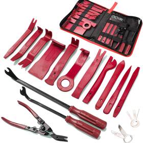 Poct001-r Poraxy 19pcs Trim Removal Tool Car Panel Door Audio Kit Auto