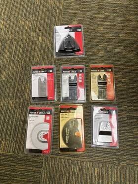 12526 Porter-cable Blades For Oscillating Tool. Read Carefully
