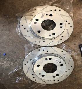 K1043 Power Stop Front Brake Kit For 2003-2012 Honda Accord 2013-2021 Civic 2002-