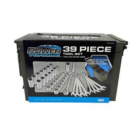 Gm4341 Power Torque Sae / Metric 39 Piece Tool Set