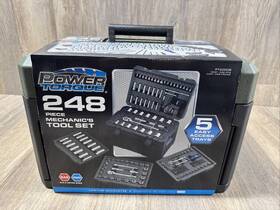 Pt60008 Power Torque 248 Piece Mechanic S Tool Set