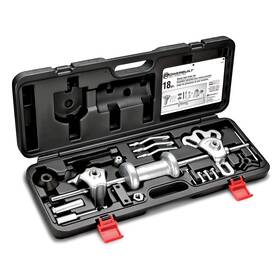 940369 Powerbuilt 18 Piece Automotive Hub Puller Tool Set With Storage Case And Instructions