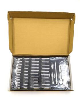 949004 Powerbuilt 47-piece Sae And Metric Socket Hand Tool Set With Accessories