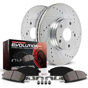 K2384 Powerstop Power Stop Brake Kit For 2006 2007 2008 2009 2010 2011 Honda Civic Dx Lx Lx-s