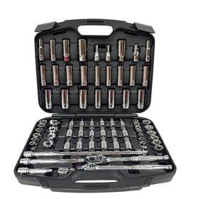 12921 Pro-grade 19316 73 Piece 3/8 Inch Drive Sae / Metric Socket Set -12921