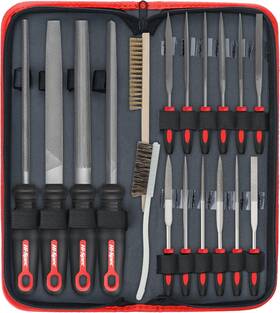 Products 445017043054 18 Piece Metal Hand And Needle Files Tool Set Kit. Large Small Mini T12 Carbon S