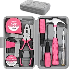 T10685 Products 13-pc Household Diy Small Tool Kit - Basic Tools Set For Home With Box
