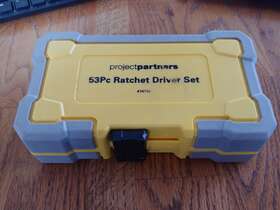 70792 Project Partners 53 Piece Ratchet Driver Set #70792