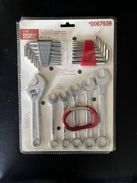 67939 Project Source Mechanics Tool Set 23 Piece New In Box