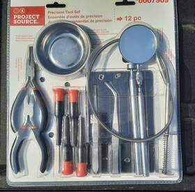 0067969 Project Source 67969 12 Piece Precision Tool Set