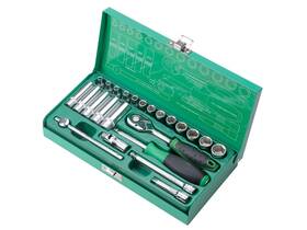 902-589 Proskit 849724015118 Drive Socket Tool Set 24 Piece 1/4