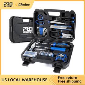 Ptht249a Prostormer 93pcs Portable Tool Kit Home Repair Set With Toolbox Organizer By