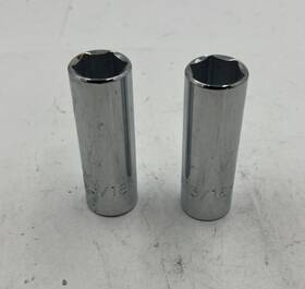 5326h Proto Qty 2 Professional Sae Deep Socket 1/2 Inch Drive 13/16 6-point