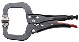 J269xl Proto 6-1/2 Inch Locking Mini C-clamp Pliers With Swivel Pads