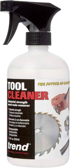 Proxxi 744759486721 Tool And Bit Cleaner Industrial Strength Wood Resin Remover 18 Fl Oz Clean/500