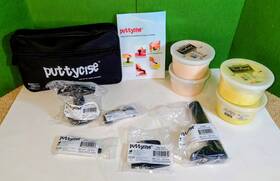 10-2819 Puttycise Theraputty Tool Hand Therapy Exercises With Soft Putty. New