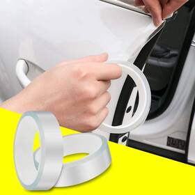 Qbuc St2x3t Car Door Edge Guard Clear Universal Sill Protector Trim Ed