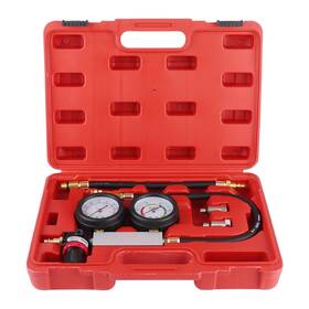 Qq-fba-qb010039 Qiilu Cylinder Leakage Detector Dual Pressure Gauges Engine Compression Leakdown D