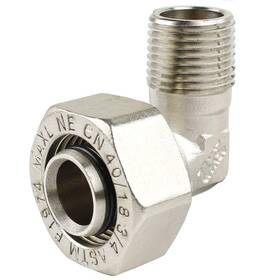 Rapidair 685650087276 Maxline 90 Degree Elbow Fitting 3/4 Tubing X 1/2 Inch Male Npt Compressed Air Pip
