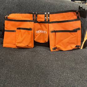 Rexbeti 682228519436 Young Builders Reinforced Kids Tool Belt Or Bucket
