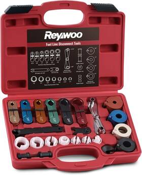 Reywoo S0flta01rd 25 Pc Fuel Line Disconnect Tool Set Master Quick For A/c
