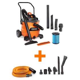 Hd1800b Ridgid 16 Gallon 6.5 Peak Hp Nxt Shop Vac Wet Dry Vacuum Fine Dust Filter Locking Hos