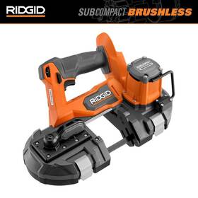 R87040b Ridgid 18v Subcompact Brushless Cordless One-handed Band Saw Tool Only