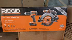 R96255 Ridgid Rigid 18v 2 Tool Combo Kit