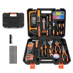 Rirtoosa2 Rirool Household Hand Tool Set 148 Piece Basic Kit With Toolbox