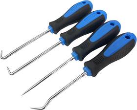 Tc-8002 Rotation Precision Hook And Pick Set For Automotive 4-piece Hand Tools