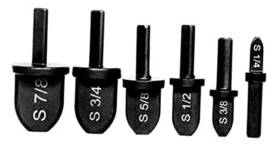 Ccsy3 Rowzzi 6pcs Professional Manual Copper Pipe Swage Tool Drill Bit Set Hvac