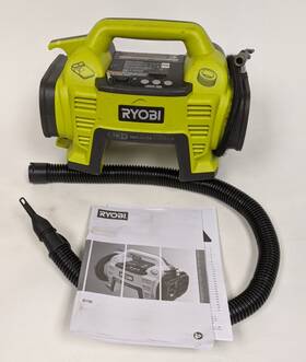 R18i-0 Ryobi 892210122780 One 18v Inflator/deflator Cordless Air Pump Tool Only Tested