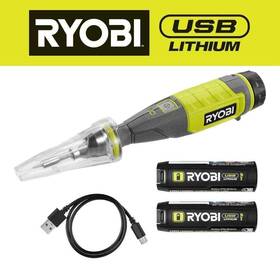Fvh61k-fvb02 Ryobi Us Usb Lithium Soldering Pen Kit 2.0 Ah Rechargeable Battery