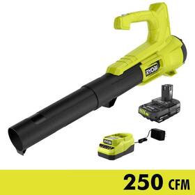 P21011k Ryobi Hot One 18v 90 Mph 250 Cfm Cordless Battery Leaf Blower/sweeper 2.0 Ah