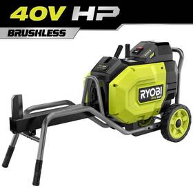 Ry40704btl Ryobi Us 40v Hp Brushless 12-ton Kinetic Battery Electric Log Splitter - Tool Only