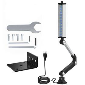 S Shun Can Da 717361014118 Led Machine Work Light 120v 16w Waterproof Aluminum Alloy Long Arm For Cnc Lathe