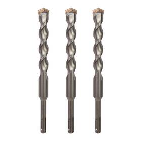 Sabre Tools 355513802949 3-pack 3/4 Inch X 8 Sds Plus Rotary Hammer Drill Bits Carbide Tipped Fo