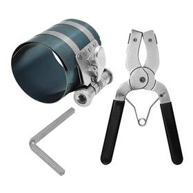 Saihisday Wdy29 Piston Ring Compressor Tool Removal Kit Pliers 2-1/8inch To 7inch