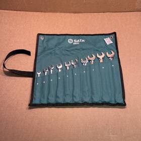 08022 Sata New 10 Piece Combination Wrench Set -