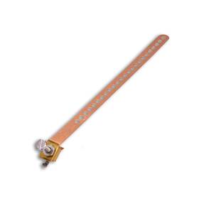 Satellitesale 850042117538 Copper Coated Grounding Strap 9 Inch Flexible And Adjustable Pack Of 5 Pieces