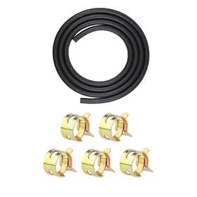 D02087 Savita 5/32inch 3.28 Ft Id Fuel Line Set Pipe Hose With 5pcs