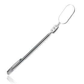 D12203 Savita Telescoping Inspection Mirror Oval Telescopic Mechanics Tool With Ext