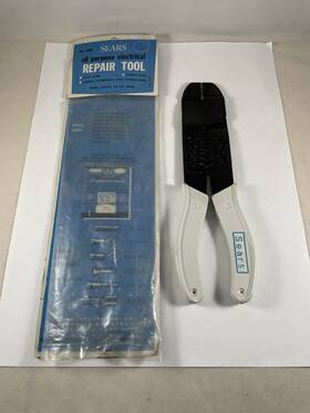 6088 Sears Vintage All Purpose Electrical Repair Tool No. Size 22-10 Awg Usa
