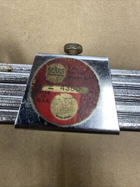 Sears 9-4380 Vintage 5pc Offset Double Box End Sae Wrenches Set 12pt 3/8 Inch - 7/8 Usa