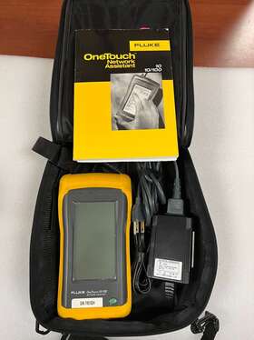 16-c4-febf17944 See Title-description Fluke One Touch 10/100 Network Assistant Works
