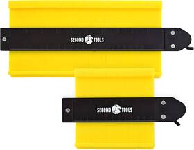 Cg2p Segomo Tools 2 Pieces 5 Inch And 10 Contour Gauge Profile Tool With Lock Ea
