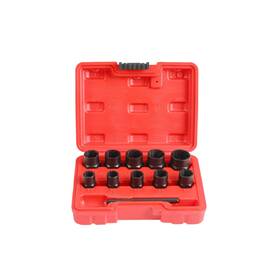 Shankly 10 Twist Socket Set 11 Piece Includes 1/2 Inch Lug Nut Remover With A 10mm